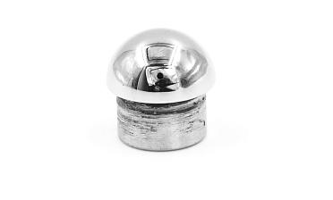 Заглушка для трубы Ø16 мм литая сферическая полированная (AISI 304) k264 купить в Новосибирске