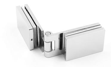 Душевая петля стекло-стекло, нержавеющая сталь AISI 304, полированная t321 PSS купить в Новосибирске