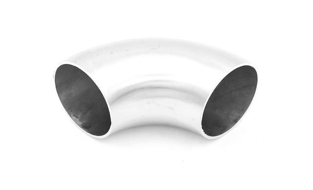 Отвод поручня под сварку Ø38.1х100х1.45мм, 90°, шлифованный, (AISI 304) k095-3