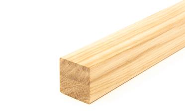 Дубовый поручень 40х40 некрашеный БЕЗ ПАЗА, Премиум Ф-1076 купить в Новосибирске