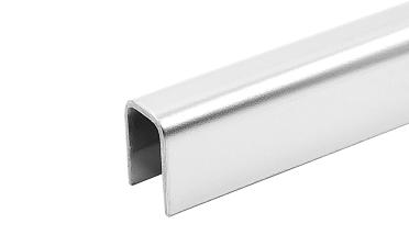 Профиль П-образный, L=2500 мм, t=1 мм, для стекла 8 мм, полир. (AISI 304) t115 PSS купить в Новосибирске