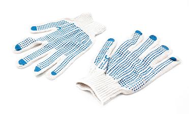 Перчатки х/б, точка Ф-0809 купить в Новосибирске