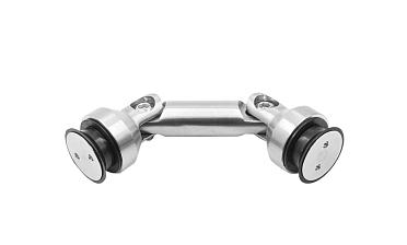 Крепление стекло-стекло, штанга 60 мм, под зенковку tt202-60 SSS купить в Новосибирске