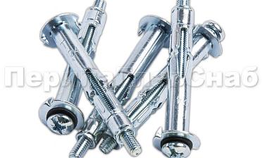 Дюбель-бабочка оц. 4х14 (под однослойный гипсокартон) М-3880 купить в Новосибирске