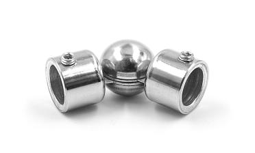 Поворот ригеля 12 мм, штампованный, регулируемый, шаровый, внешний (AISI 304) k251 купить в Новосибирске