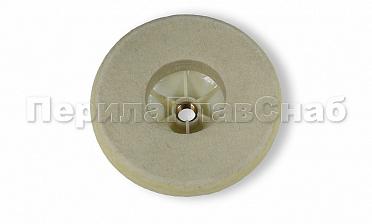 (Расходн.) войлок белый Ø125х20 мм, очищенный, на тарелке k426 купить в Новосибирске