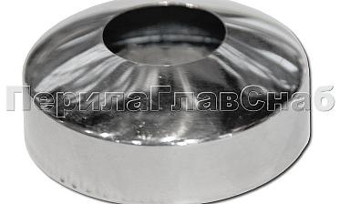 Крышка точечного держателя, отверстие 22 мм, полированная, (AISI 201) k055-4 купить в Новосибирске
