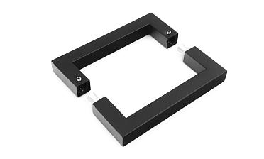 Ручка-скоба 171х20х20 мм, нержавеющая сталь AISI 304, черная t667 Bl купить в Новосибирске