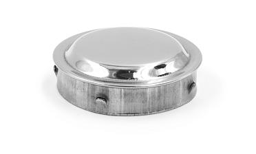 Заглушка фигурная забивная на трубу Ø50.8 мм (AISI 304) k037 купить в Новосибирске