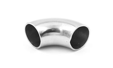 Отвод поручня под сварку Ø25.4 мм, 90°, полированный, (AISI 201) k347-3 купить в Новосибирске