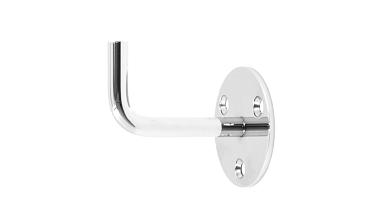 Кронштейн для перил к стене без ложемента, Ø60х3 мм k009-4 купить в Новосибирске