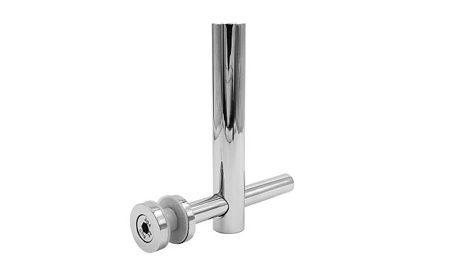 Спайдерный стеклодержатель для стекла 10 мм (5+5 мм), регулируемый, полированный (AISI 304) k213