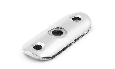 Лодочка (ложемент) под поручень Ø38,1 мм, литой, полированный, нержавеющая AISI 304 k046-38 купить в Новосибирске