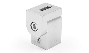 Держатель труба-стена, регулируемый, Ø19 мм, нерж., шлифованный t908 SSS купить в Новосибирске