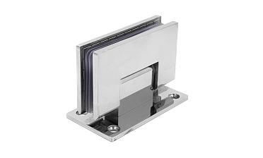 Петля для душевой кабины стена-стекло 90° 90х55 мм AISI 304 полированная t301-2 PSS купить в Новосибирске