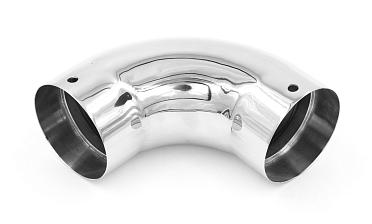 Поворот 90 град для круглого пластикового поручня (AISI 304) k259-2 купить в Новосибирске