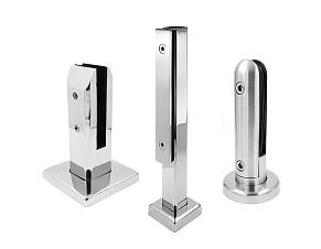 Напольные стеклодержатели купить в Новосибирске