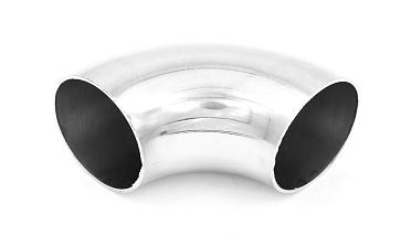 Отвод поручня под сварку Ø48.3х120х1.5 мм, 90°, полированный 600 Grit (AISI 304) k237-120 купить в Новосибирске