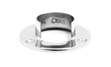 Фланец для трубы Ø42.4 мм, литой, полированный (AISI 304) k231-2 купить в Новосибирске