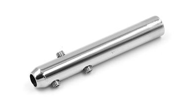 Зажимы для троса 80 мм на трос Ø6 мм, под М8, прямой, полированный (AISI 304) k077-4 купить в Новосибирске