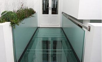 Двойное усиленное стеклянное перекрытие в Новосибирске. Готовые проекты ПерилаГлавСнаб