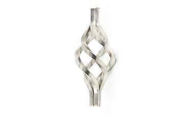 Декоративная вставка (корзинка) для стойки Ø25 мм, k388 купить в Новосибирске