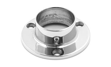 Фланец для трубы Ø38.1 мм, литой, полированный (AISI 304) k033 купить в Новосибирске