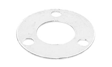 Фланец стойки 38/80 х 2 мм, 3 отв х М10 х 20, черный металл k116-38-8 купить в Новосибирске