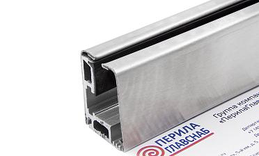 Профиль шлифованный зажимной для стекла 8-12 мм, С ОТВЕРСТИЯМИ, длина 3 м т40-6 SSS купить в Новосибирске