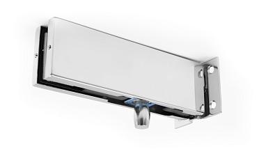 Фитинг на фрамугу с осью и монтажной пластиной, полированный t130 PSS купить в Новосибирске