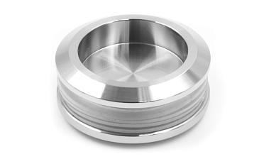 Ручка-кноб для двери 58 мм под отверстие 47 мм шлифованная t665 SSS купить в Новосибирске