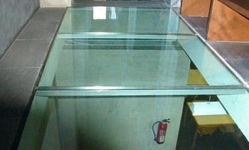 Стеклянный потолок в муниципальном заведении в Новосибирске. Готовые проекты ПерилаГлавСнаб