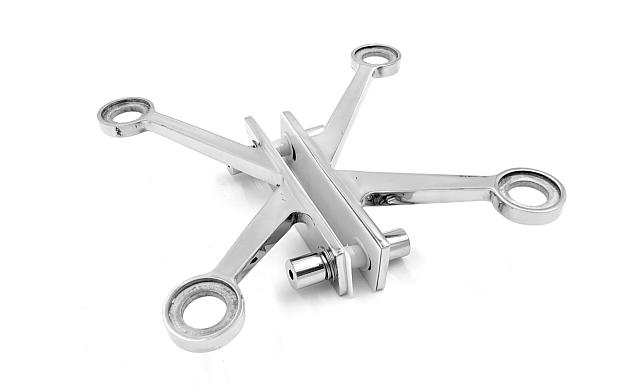 X-спайдер для установки на стеклянное ребро AISI 304 k290-X