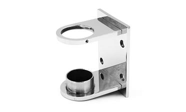 Боковой крепеж С-пластина стакан для Ø38.1 мм, (AISI 201) k339-3 купить в Новосибирске