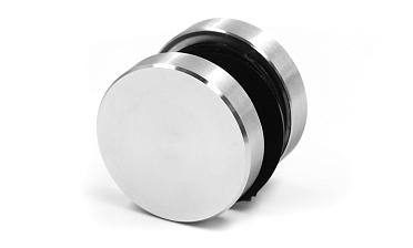 Коннектор для соединения стекол без вырезов (комплект 2 шпильки: 22мм и 28мм), под стекло 10-18 мм, шлиф t522-2 SSS купить в Новосибирске