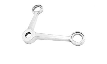 Cпайдер, литой,полированный V-200мм, AISI 304, 2х26х38, 1х18х36/40мм, нагрузки: 1кН, 2кН k288-V-2 купить в Новосибирске