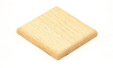 Торцевая заглушка для поручня 40х40, бук Ф-0844-2 купить в Новосибирске