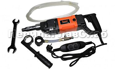 Бурилка по бетону с фитингом для подачи воды, без станины, 1900 Вт k949 купить в Новосибирске