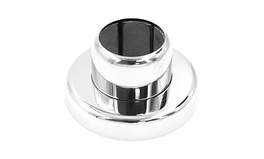 Цанга Ø38.1 мм, низ 8х82 под анкер 8 мм, (AISI 316), (для установки на деревянную ступень, бетон, крепление на 3 анкера М8) k026-3 купить в Новосибирске