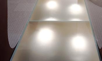 Подсветка полов в ванной комнате в Новосибирске. Готовые проекты ПерилаГлавСнаб