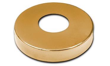 Низ стойки Ø38.1 мм, S=0.8 мм, 100х18 мм, золото k201-88 купить в Новосибирске