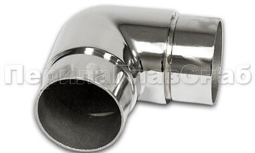 Угольник Ø50.8 мм, полированный, (AISI 304) k280 купить в Новосибирске