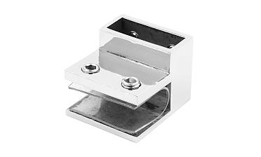 Коннектор торцевой труба-стекло, для трубы 30х10, полированный t467 PSS купить в Новосибирске