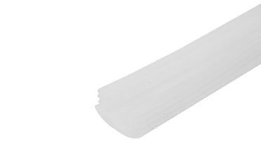 Рассеиватель света для поручня с пазом 24х24 выпуклый (хлыст 3 метра) k777-1 купить в Новосибирске