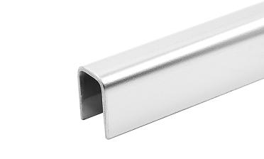 Профиль П-образный, L=2000 мм, t=1.5 мм, для стекла 10 мм, полир. (AISI 304) Ф-1146 купить в Новосибирске