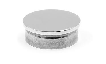 Заглушка для трубы литая плоская Ø50.8 мм (AISI 304) k225 купить в Новосибирске