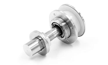 Стеклодержатель (рутель) под стекло от 16 до 24 мм, полированный (AISI 316) k274 купить в Новосибирске