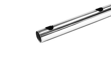 Труба AISI 201 25х1х6000, с перфорацией под  Ø16, 90°, GRIT 600 831-1 купить в Новосибирске