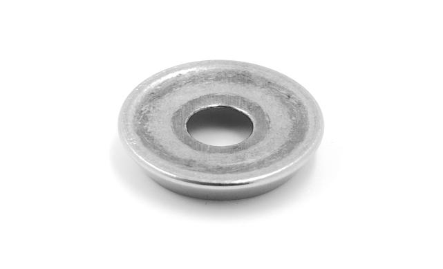 Фланец на стекло для трубы Ø16 мм, (AISI 304) k210 2