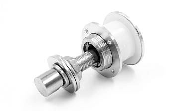 Рутель для крепления козырьков на ванты, разборный, для стекла 10-26 мм, нержавеющая сталь AISI 316, полированная k274-2 купить в Новосибирске